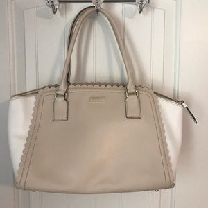 Kate Spade Scalloped Bag Two Tone